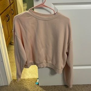 H&M pink crewneck